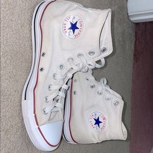 White High Top Converse